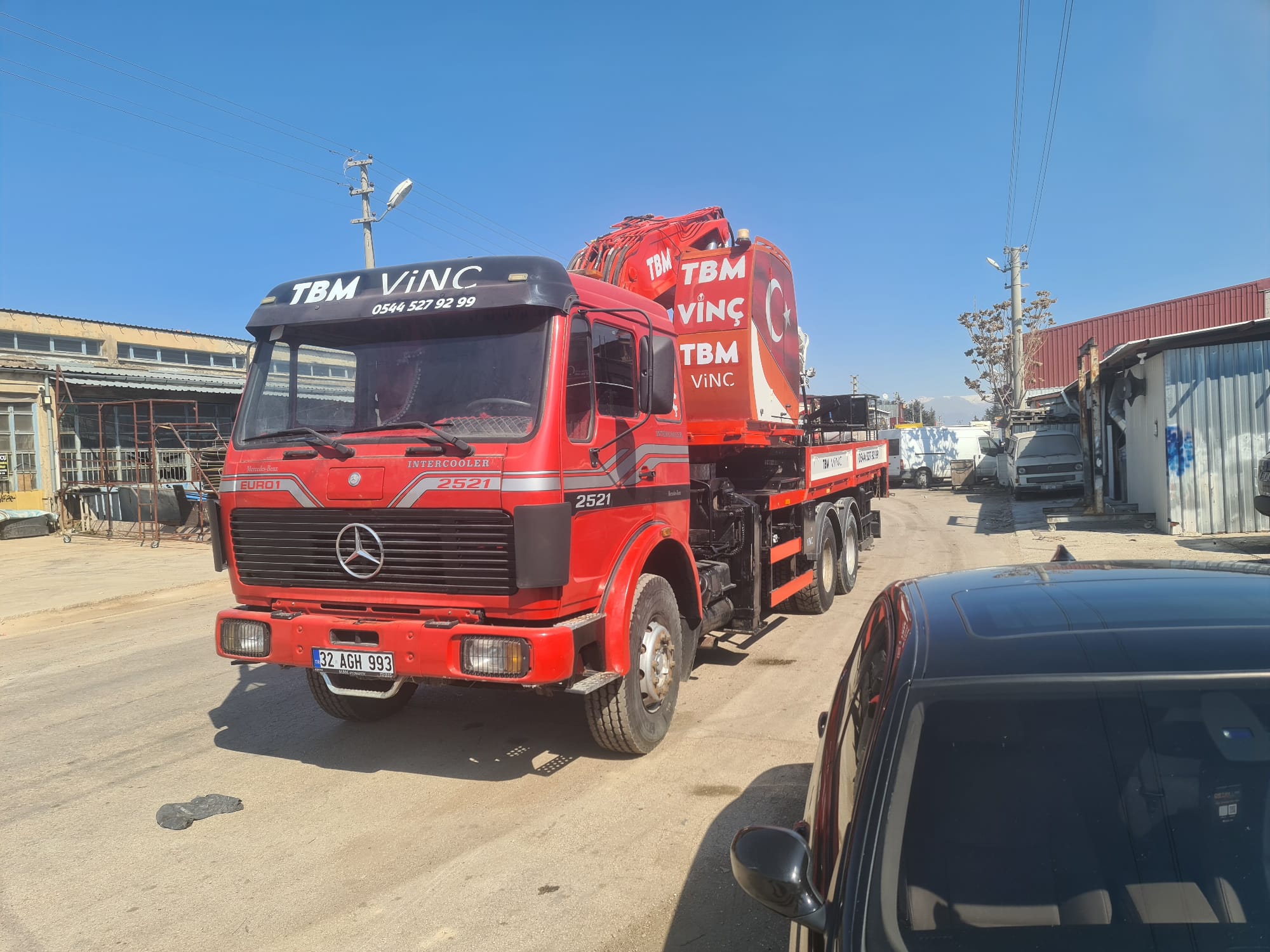 35 Tonluk Mobil Vinç